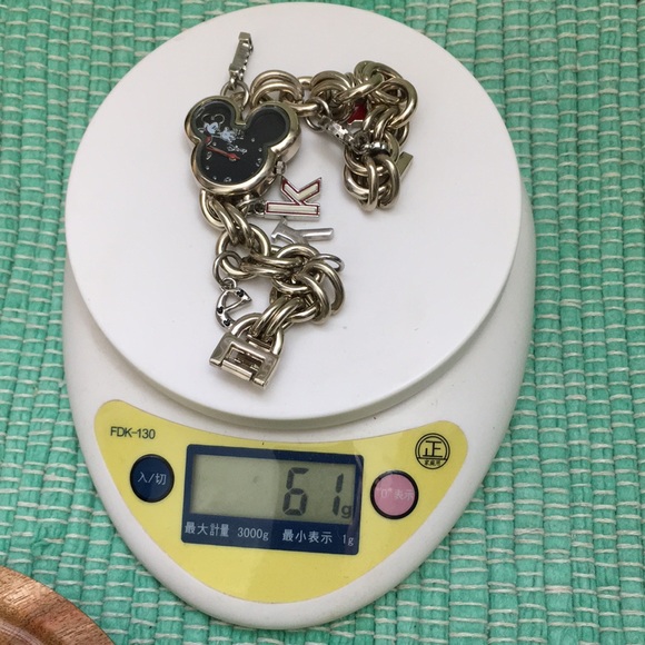 ?RARE Mickey Mouse charms bracelet watch main image 4